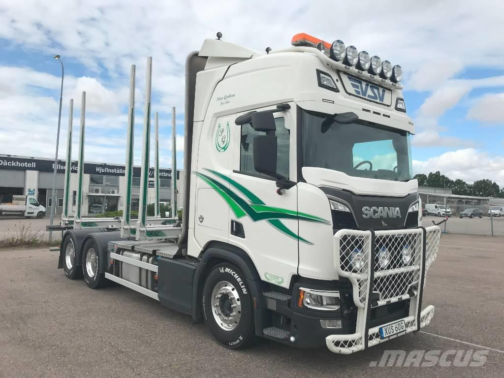 Scania R 770 6x4 Nákladné vozidlá na prepravu dreva