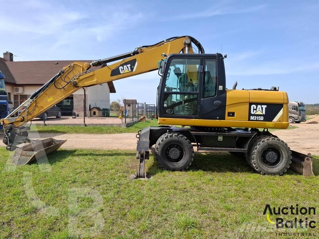CAT 315 D Kolesové rýpadlá
