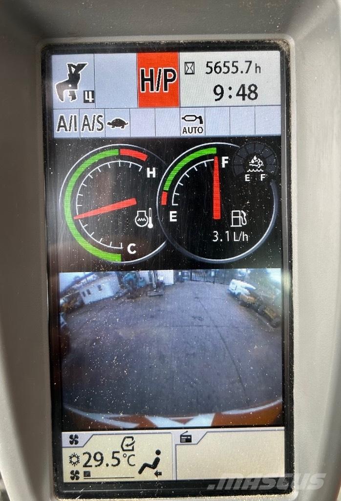 Hitachi 490 Pásové rýpadlá