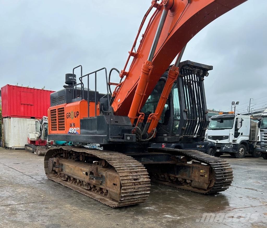 Hitachi 490 Pásové rýpadlá
