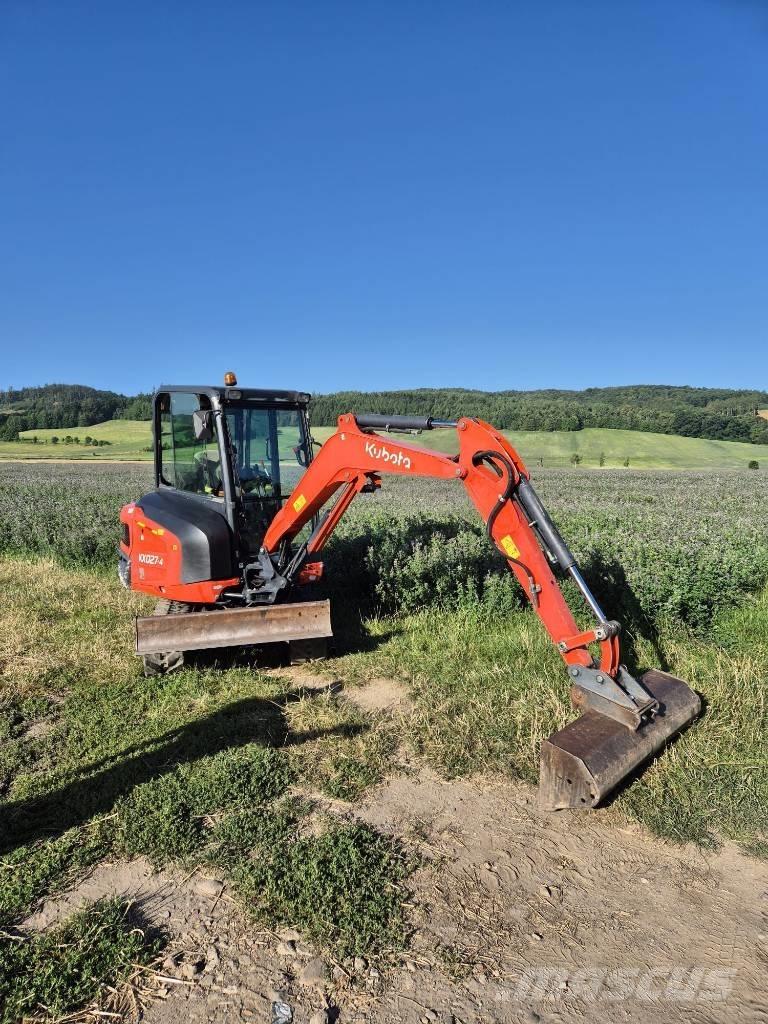 Kubota KX 027-4 Mini rýpadlá < 7t