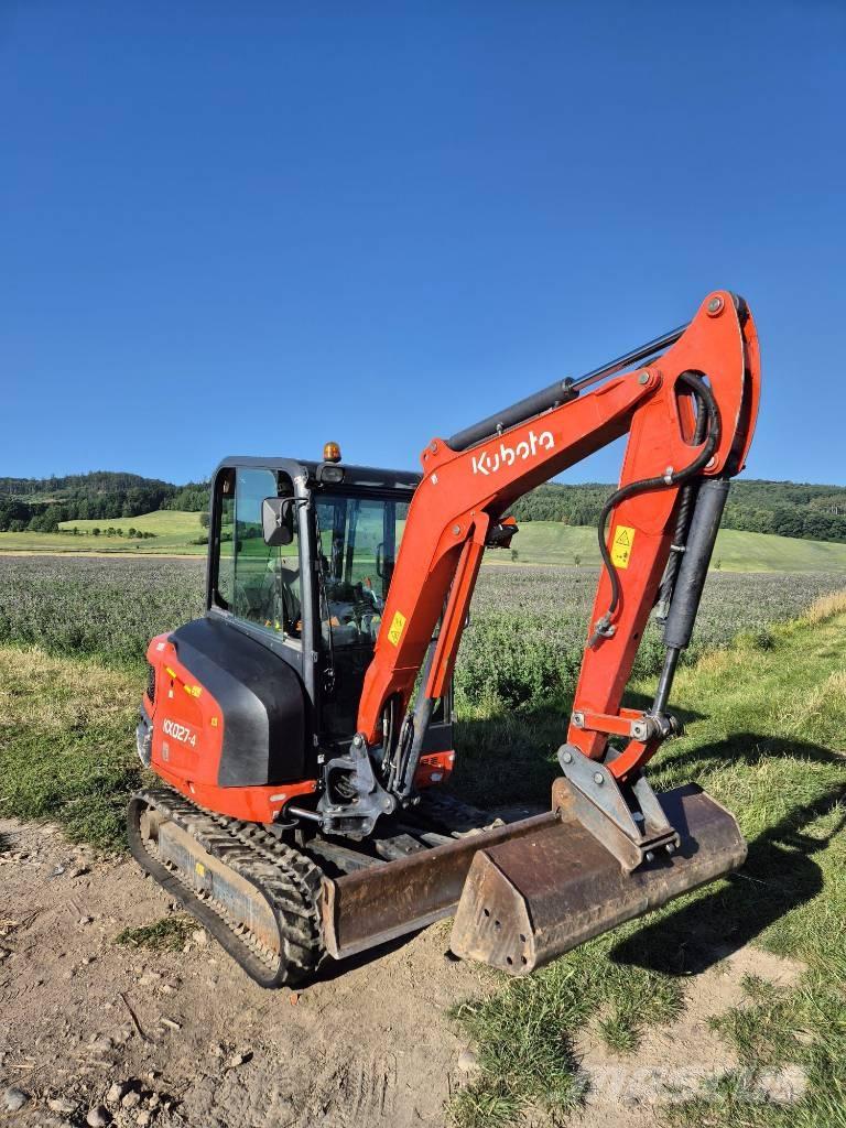 Kubota KX 027-4 Mini rýpadlá < 7t