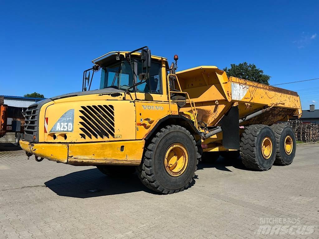 Volvo A 25 D Kĺbové nákladné autá