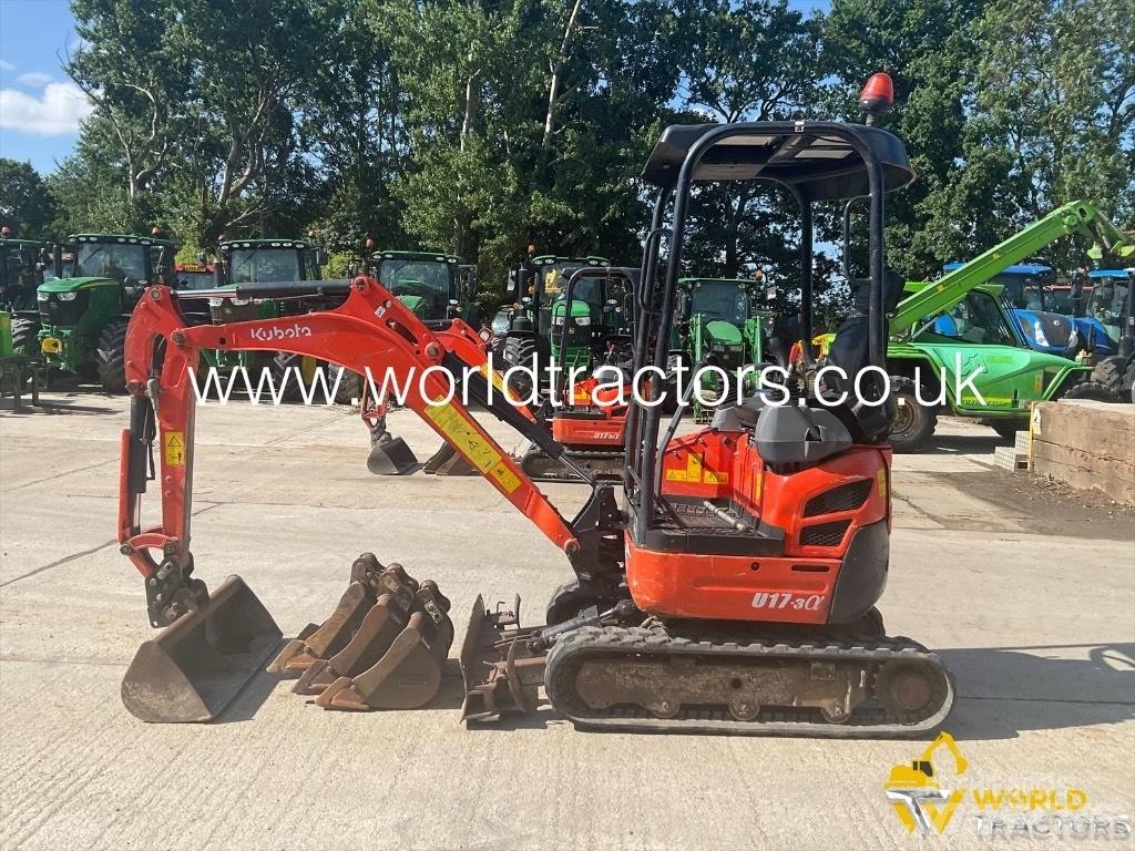 Kubota U 17-3 Mini rýpadlá < 7t