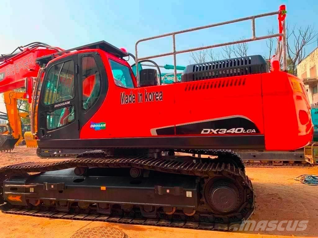Doosan DX 340 LCA Pásové rýpadlá