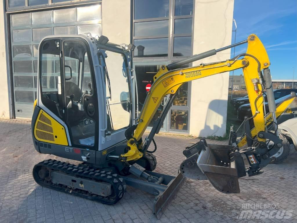 Wacker Neuson ET 18 Pásové rýpadlá