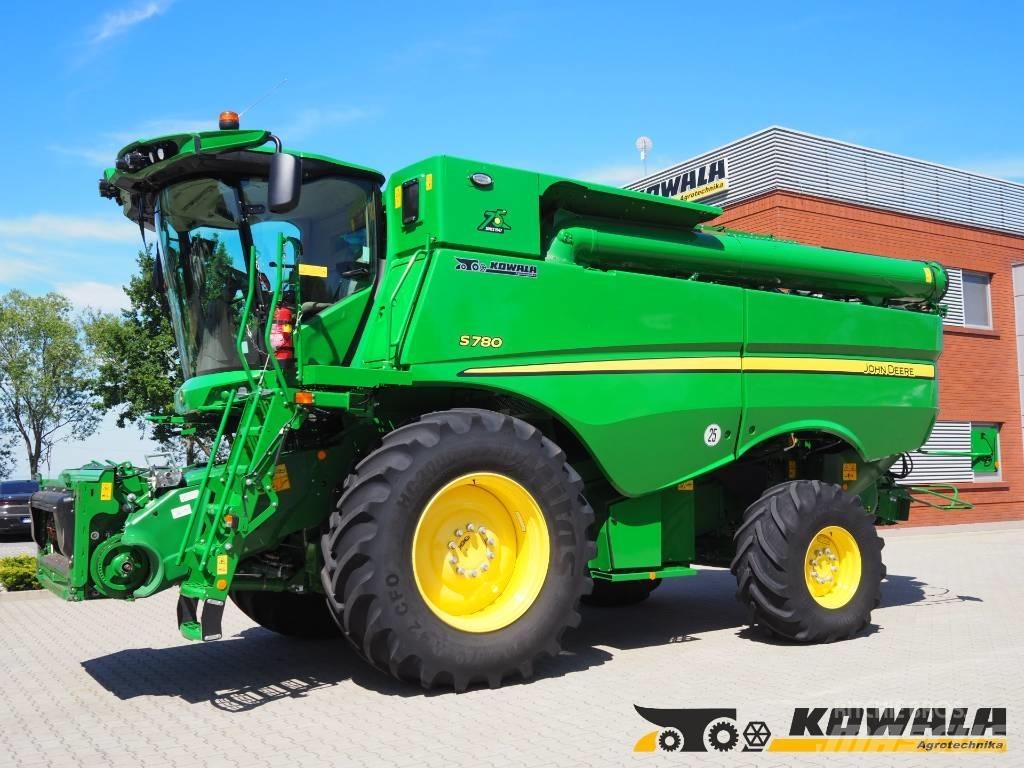 John Deere S780 + 730X Kombinované zberacie stroje