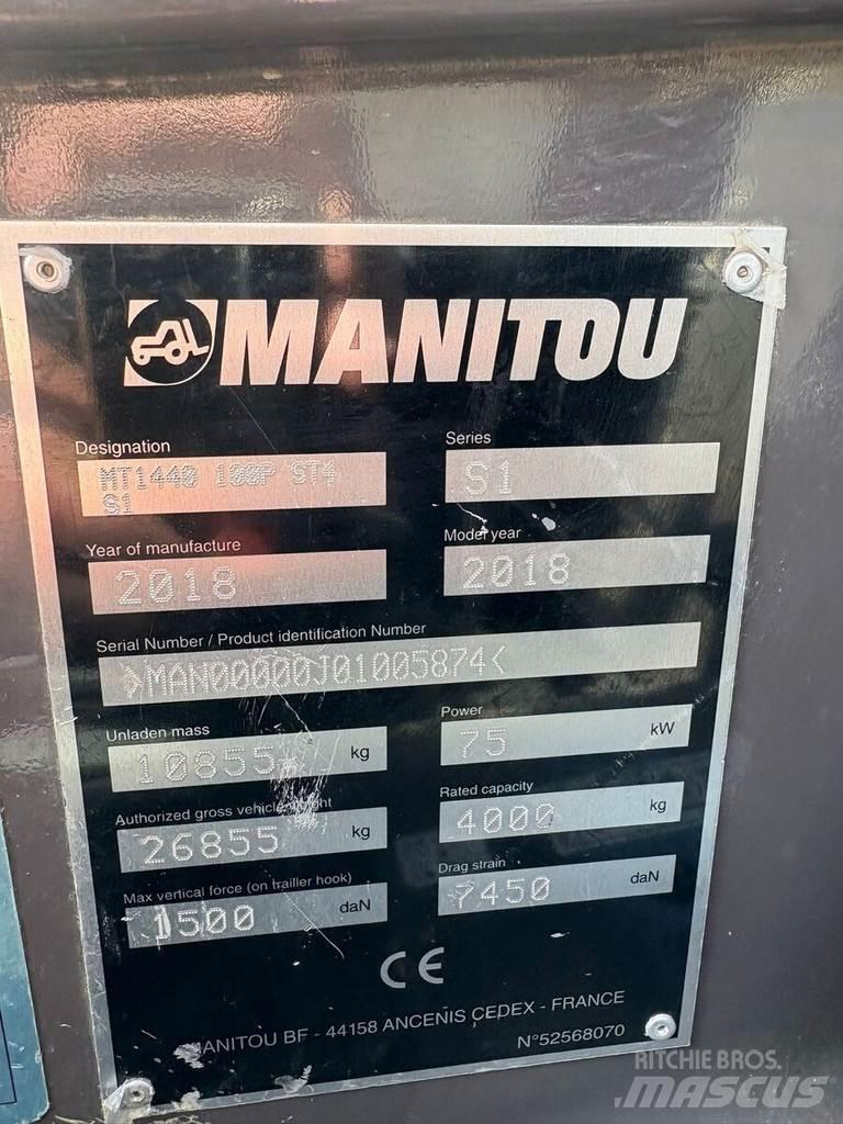 Manitou MT 1440 Teleskopické manipulátory