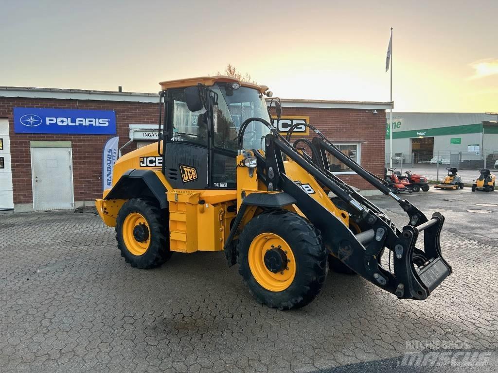 JCB 411 HT Kolesové nakladače