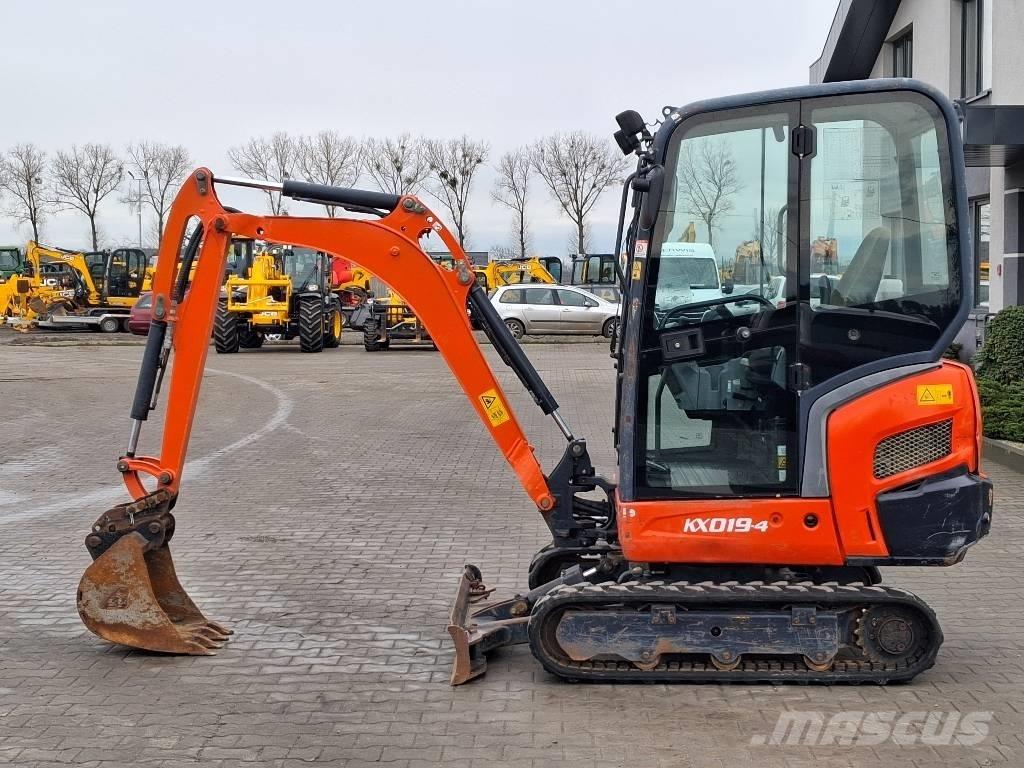 Kubota KX 019-4 Mini rýpadlá < 7t