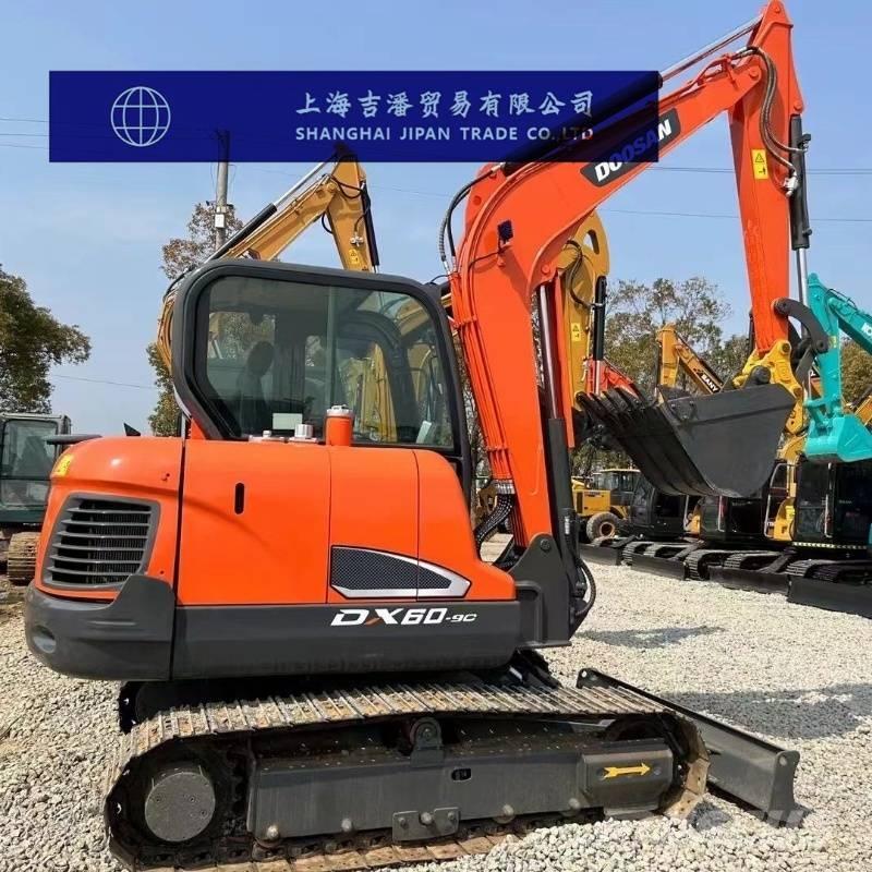 Doosan DX 60-9C Mini rýpadlá < 7t