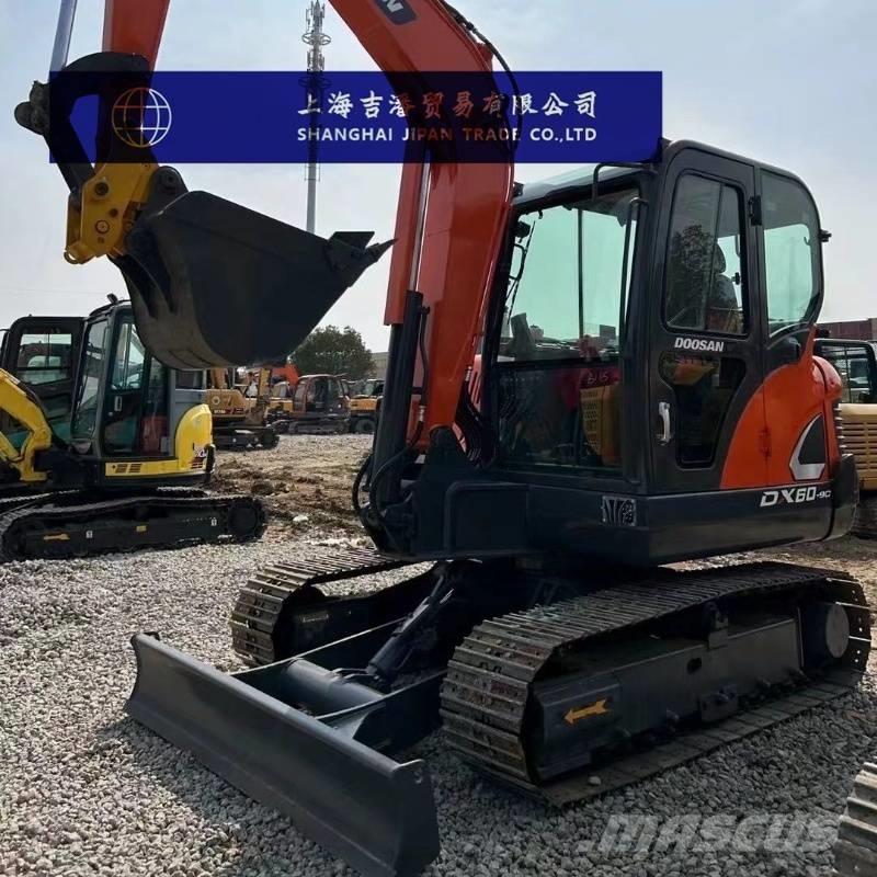 Doosan DX 60-9C Mini rýpadlá < 7t
