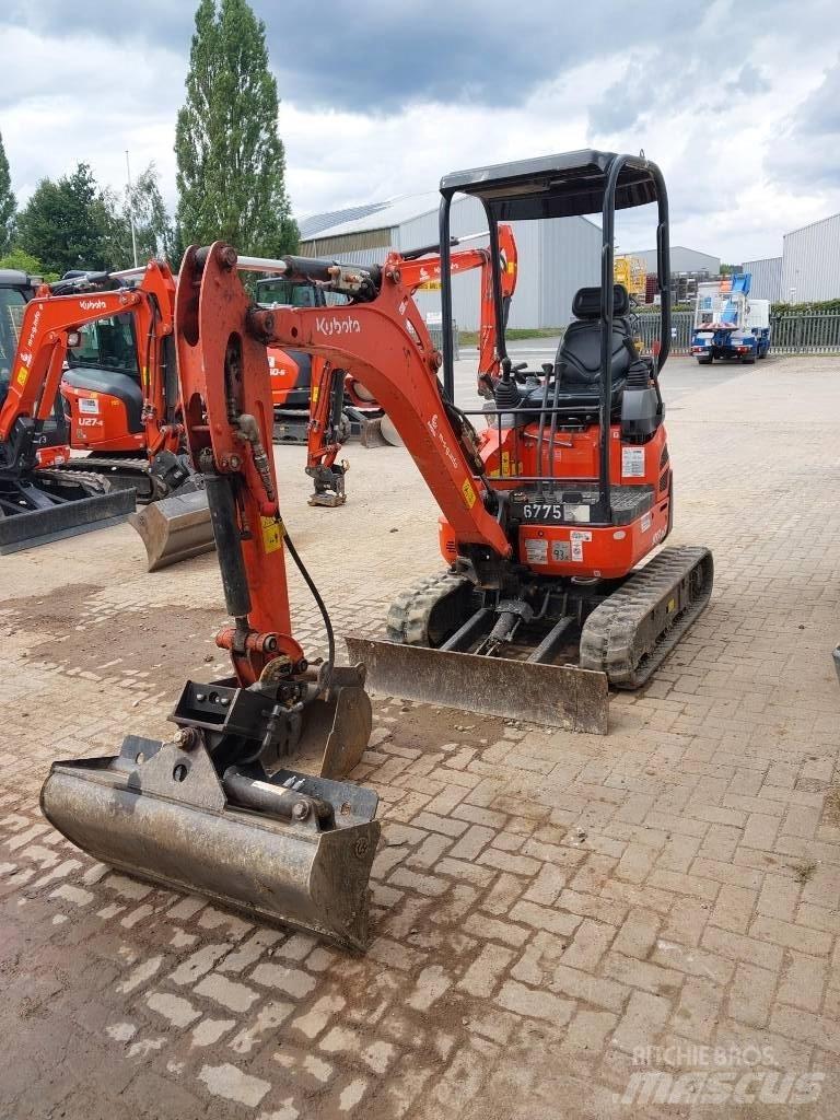 Kubota U 17-3N Mini rýpadlá < 7t