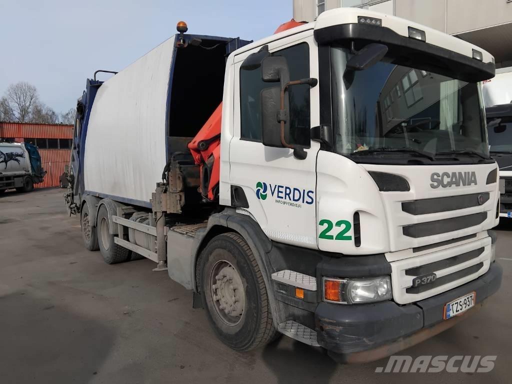 Scania P 370 Smetiarske vozidlá