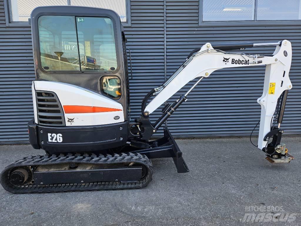 Bobcat e26 Mini rýpadlá < 7t