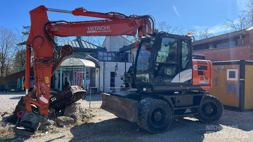 Hitachi ZX 145 W-6 Kolesové rýpadlá