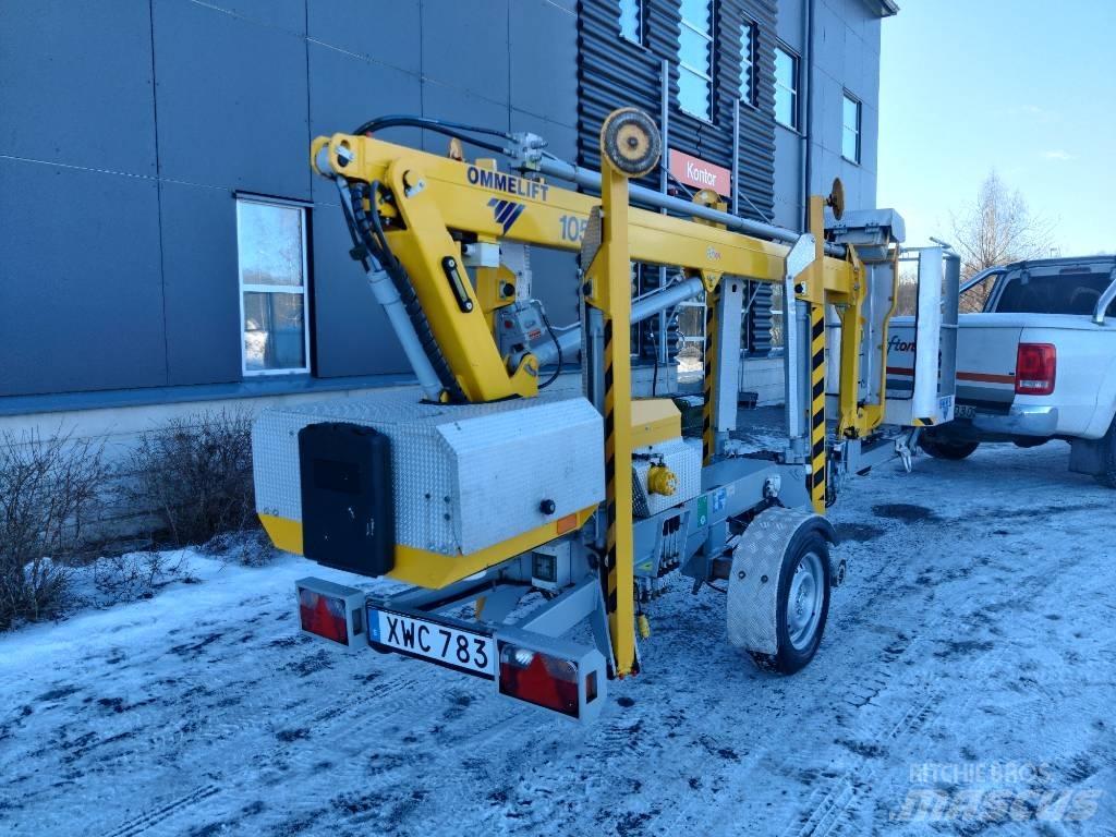 Omme 10,5E Skylift Prívesové plošiny