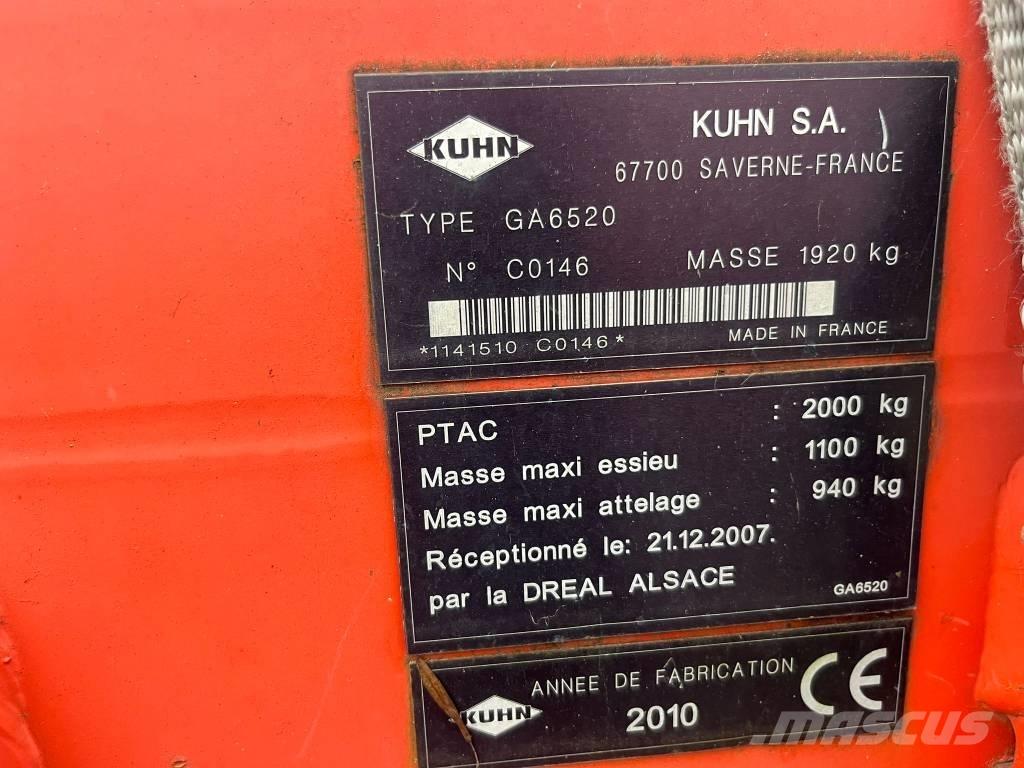 Kuhn 6520 Ovíjačky