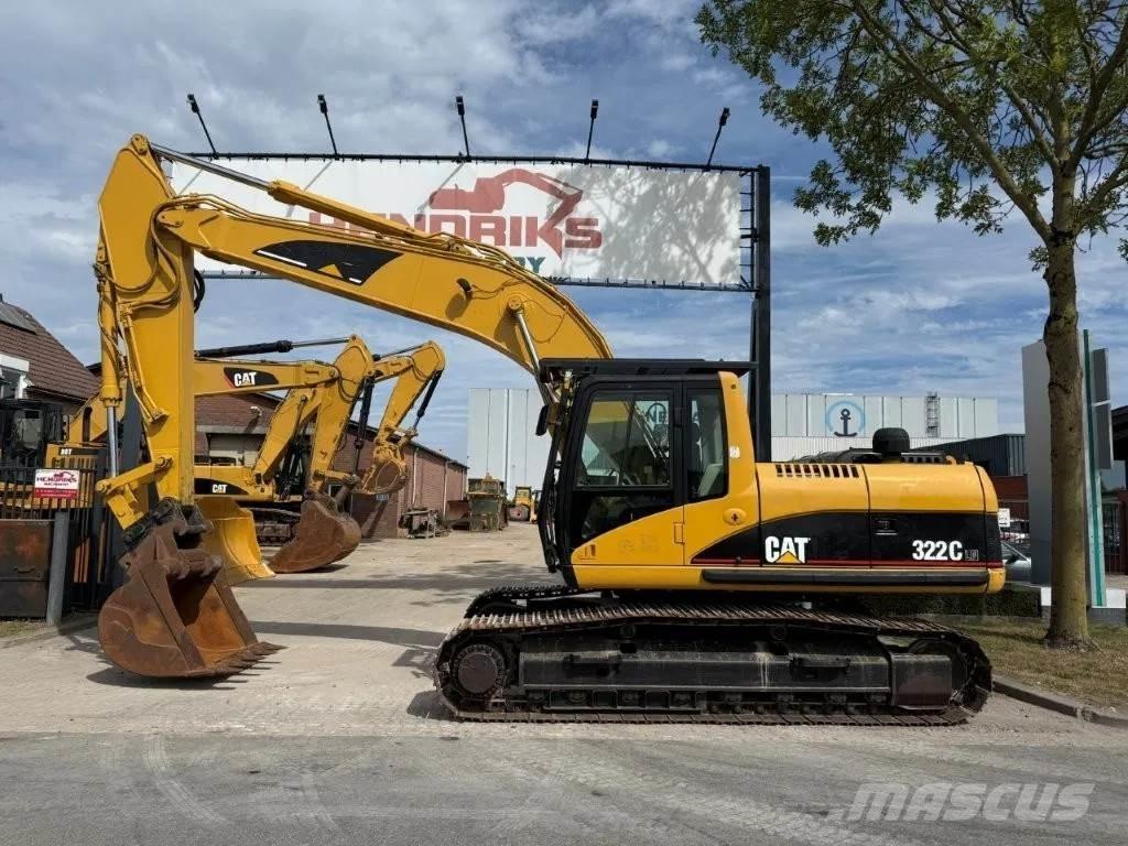 CAT 322CLN Pásové rýpadlá