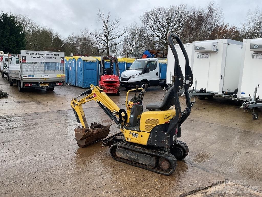 Yanmar SV08 Mini rýpadlá < 7t