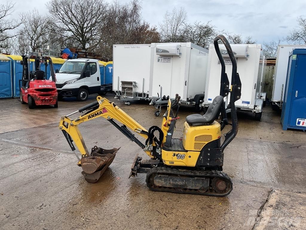 Yanmar SV08 Mini rýpadlá < 7t