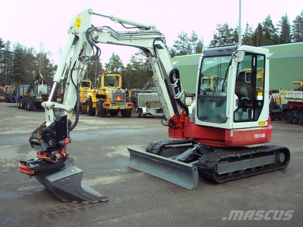 Takeuchi TB 153 FR Mini rýpadlá < 7t