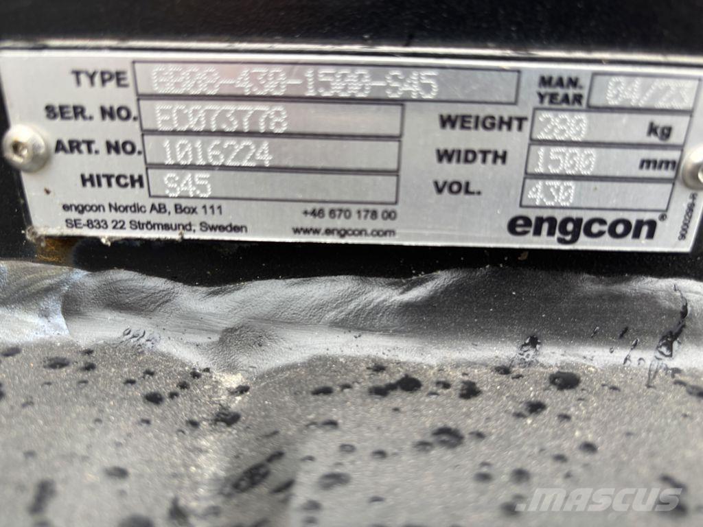 Engcon EC209 - S45 Rýchlospojky