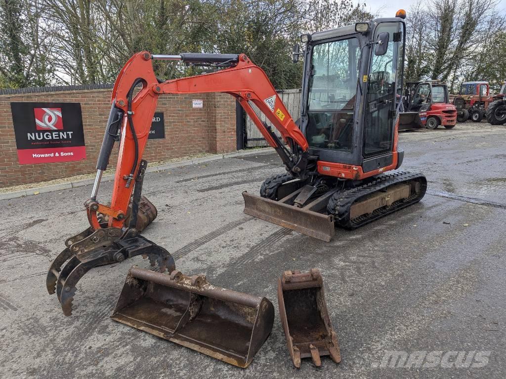 Kubota U 27-4 Mini rýpadlá < 7t