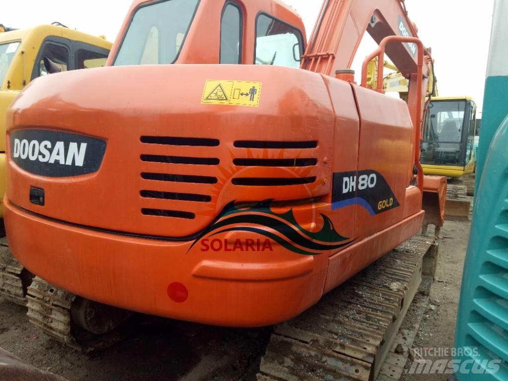 Doosan DH 80 Mini rýpadlá < 7t
