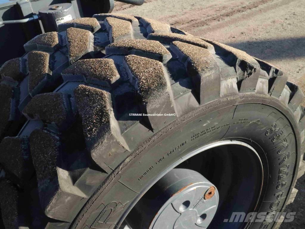 Atlas 160 W Kolesové rýpadlá