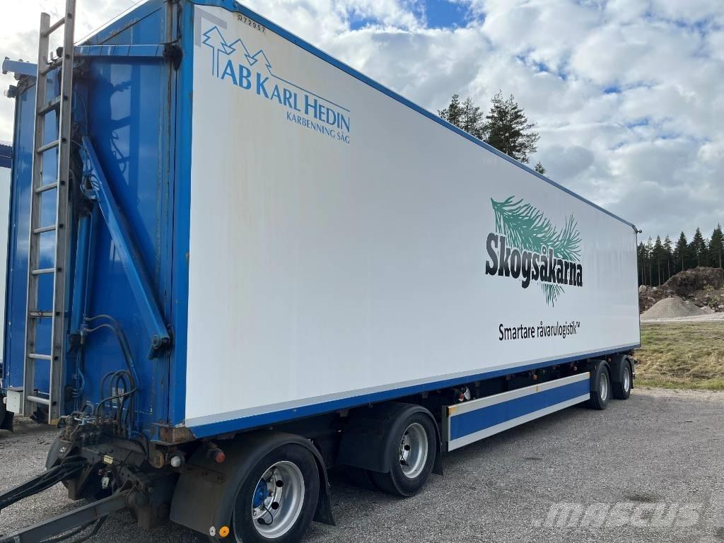  Eksjö  40ton Prívesy na drevnú štiepku