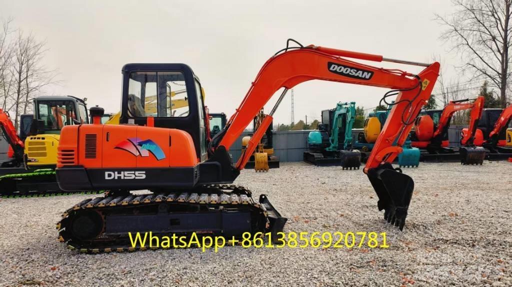 Doosan DH 55 Mini rýpadlá < 7t