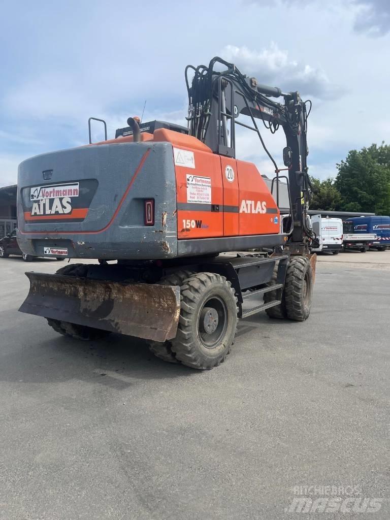 Atlas 150 W Kolesové rýpadlá