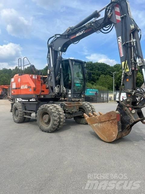 Atlas 150 W Kolesové rýpadlá