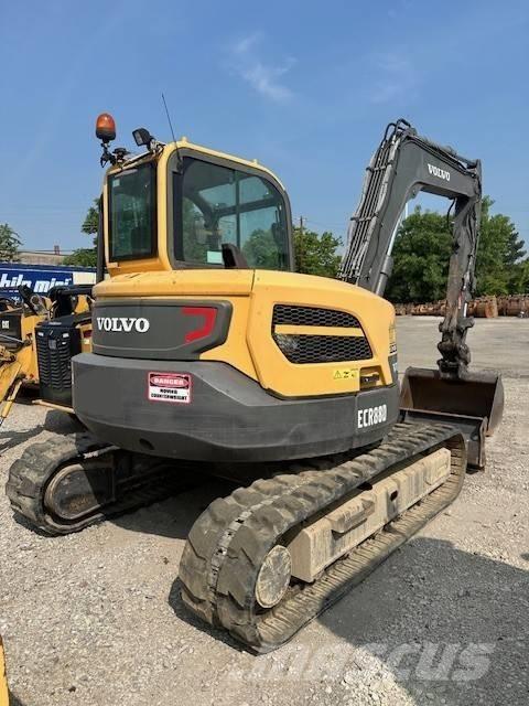 Volvo ECR 88 D Pásové rýpadlá