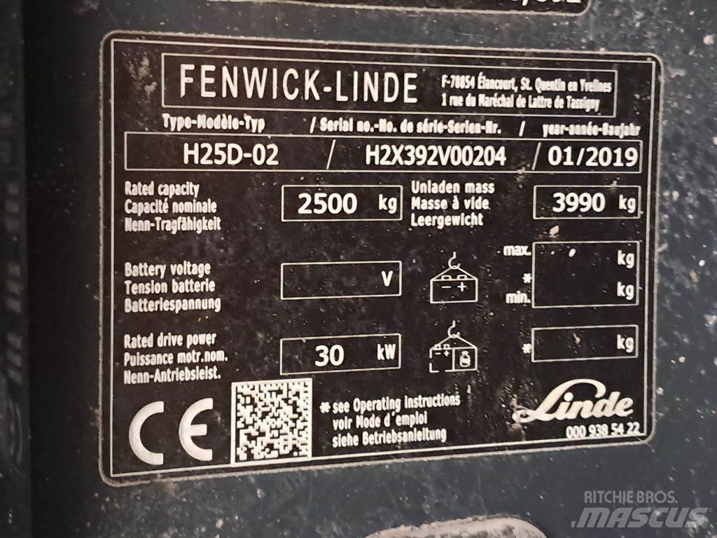 Linde H25D-02 Dieselové vozíky
