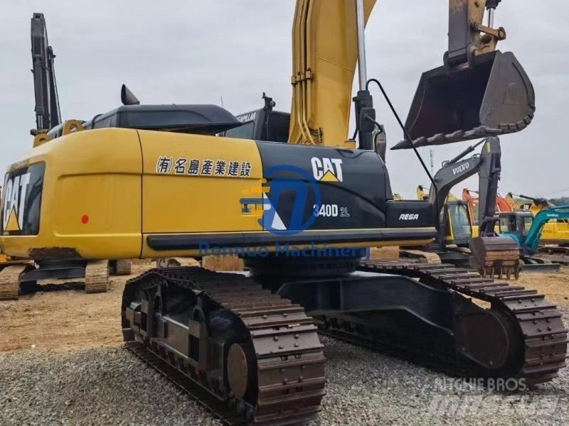 CAT 340D2L Pásové rýpadlá