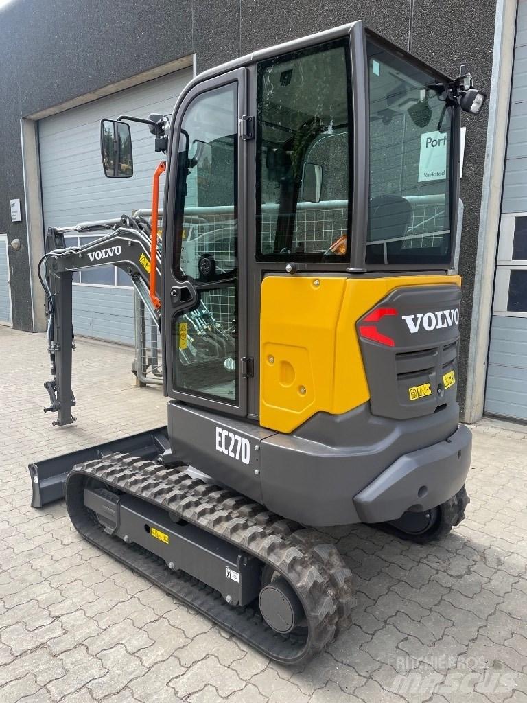 Volvo EC27D Mini rýpadlá < 7t