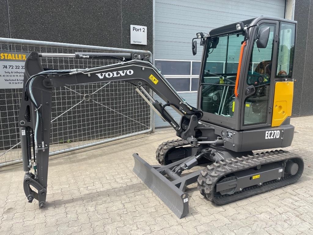 Volvo EC27D Mini rýpadlá < 7t