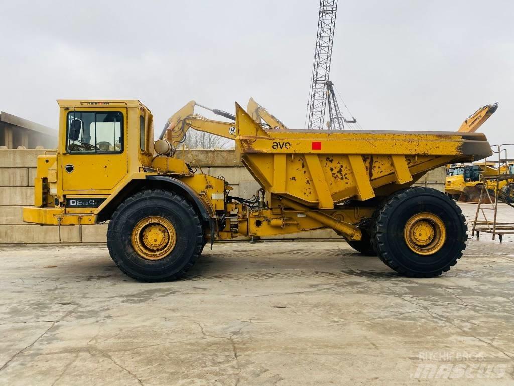CAT D 25 C Kĺbové nákladné autá
