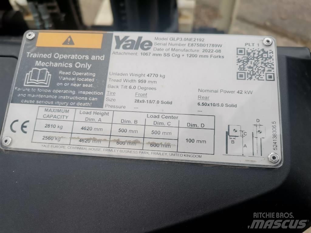 Yale GLP30 N LPG vozíky