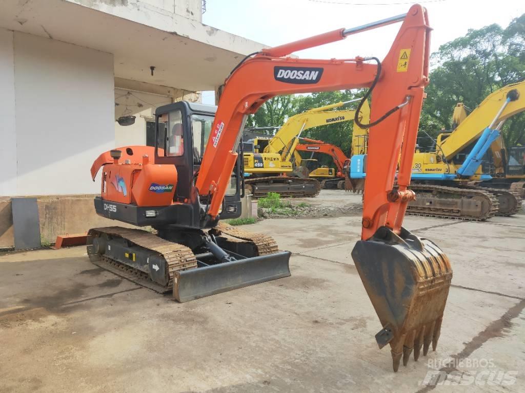 Doosan DH 55 Mini rýpadlá < 7t
