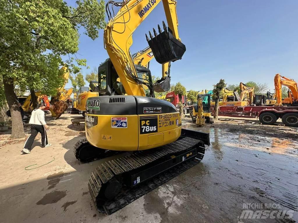 Komatsu PC 78 US Pásové rýpadlá