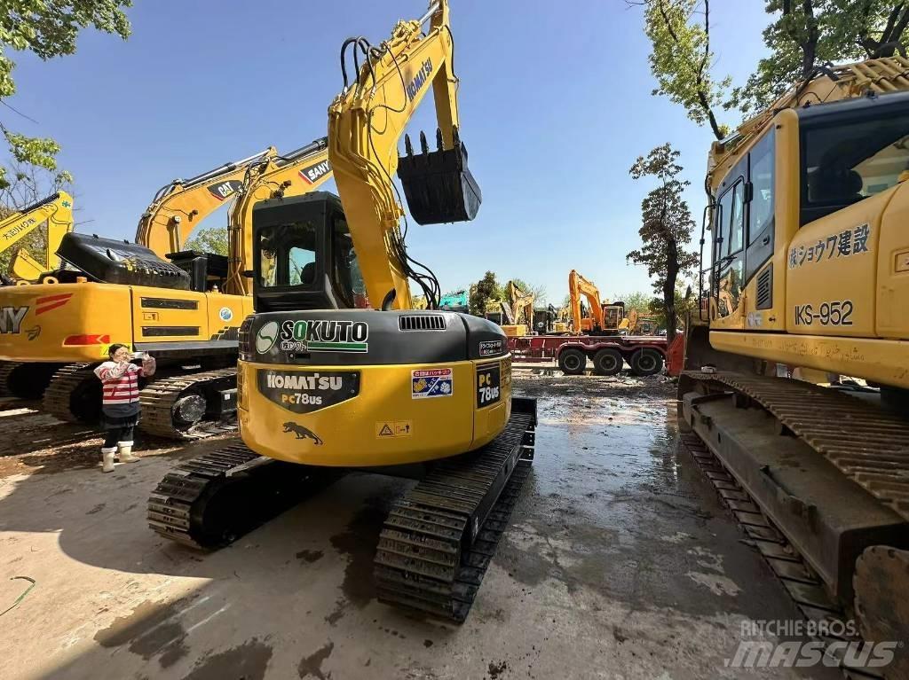 Komatsu PC 78 US Pásové rýpadlá
