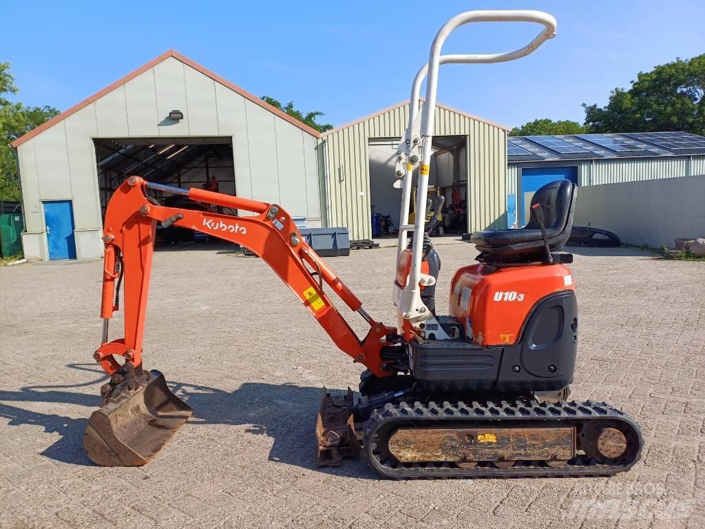 Kubota U 10-3G Mini rýpadlá < 7t