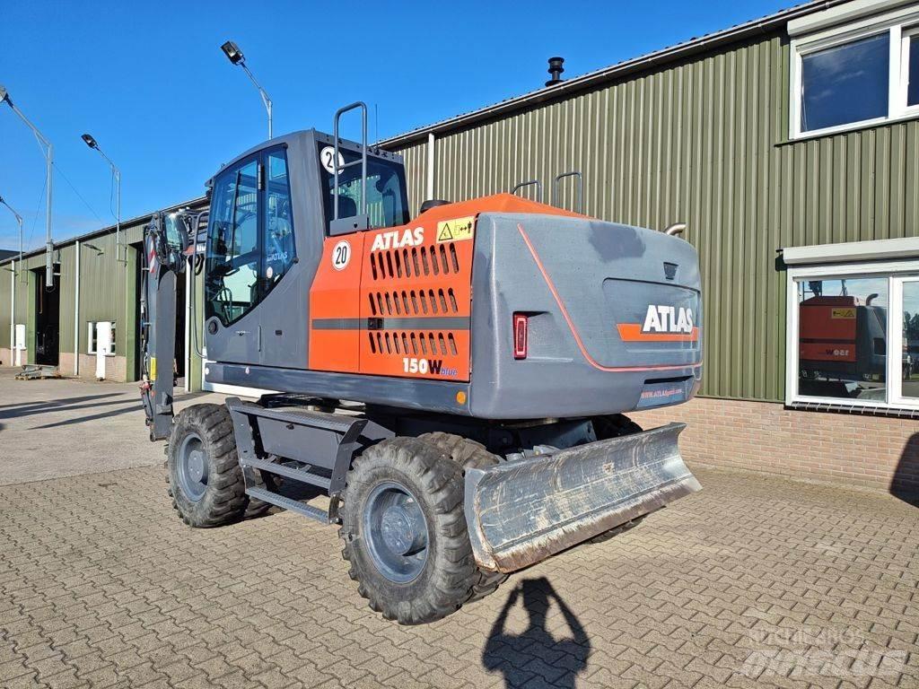 Atlas 150W Kolesové rýpadlá