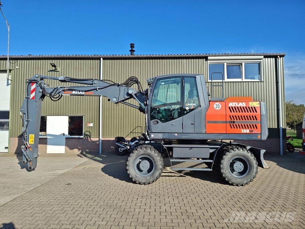 Atlas 150W Kolesové rýpadlá