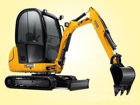 JCB 8020 Mini rýpadlá < 7t