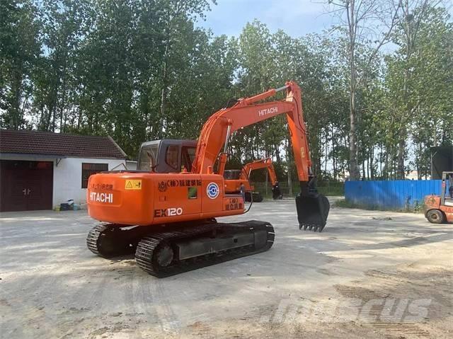 Hitachi EX120 Pásové rýpadlá