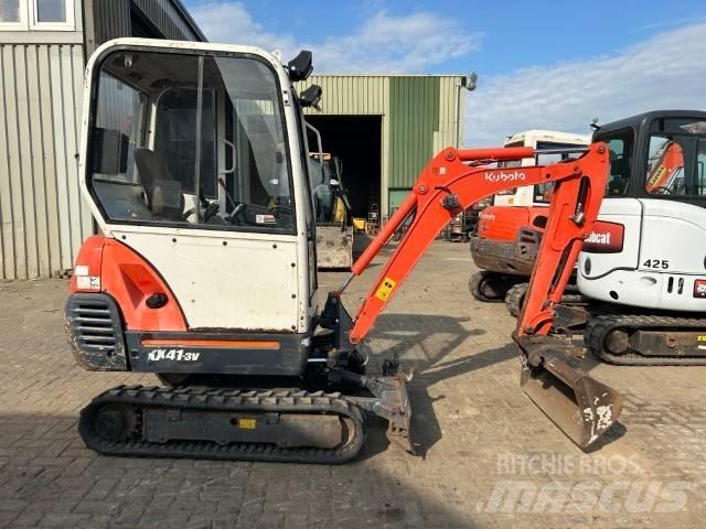 Kubota KX 41-3 V Mini rýpadlá < 7t